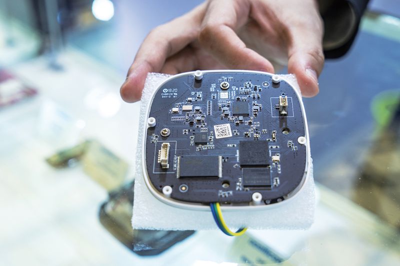An inside look at circuit plates of Chinese smart speaker technology